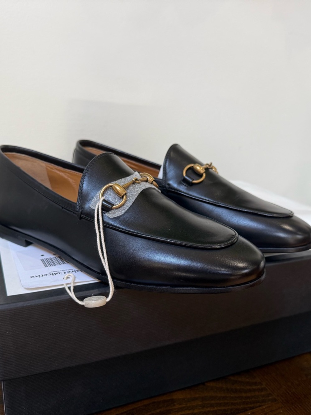 Authentic Gucci Horsebit Leather Loafers Black EU 36+ (Fits 35.5–36) New w/ Box
